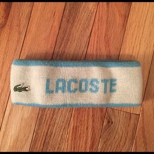 Authentic Lacoste Winter Headband / Ear Muffs