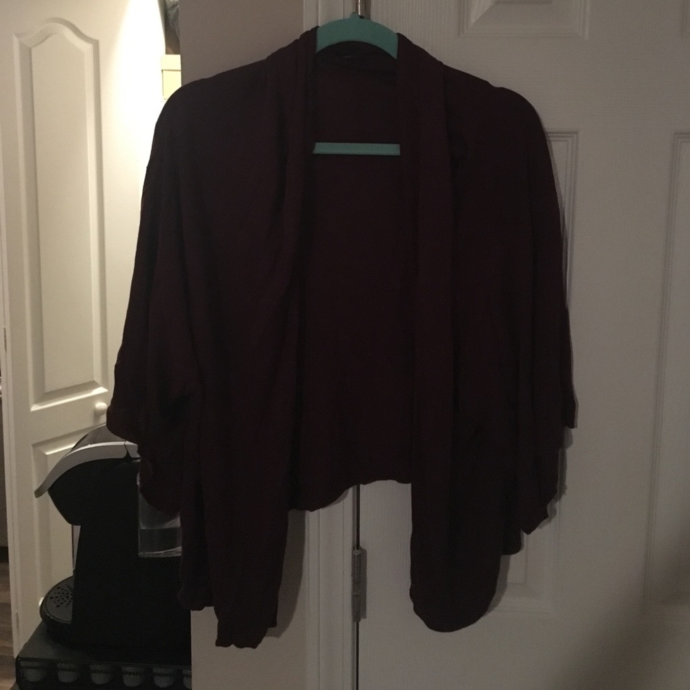 Brown H&M cardigan, size small