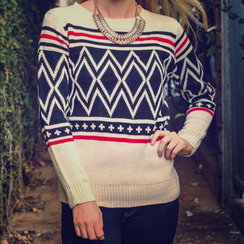 Knit sweater