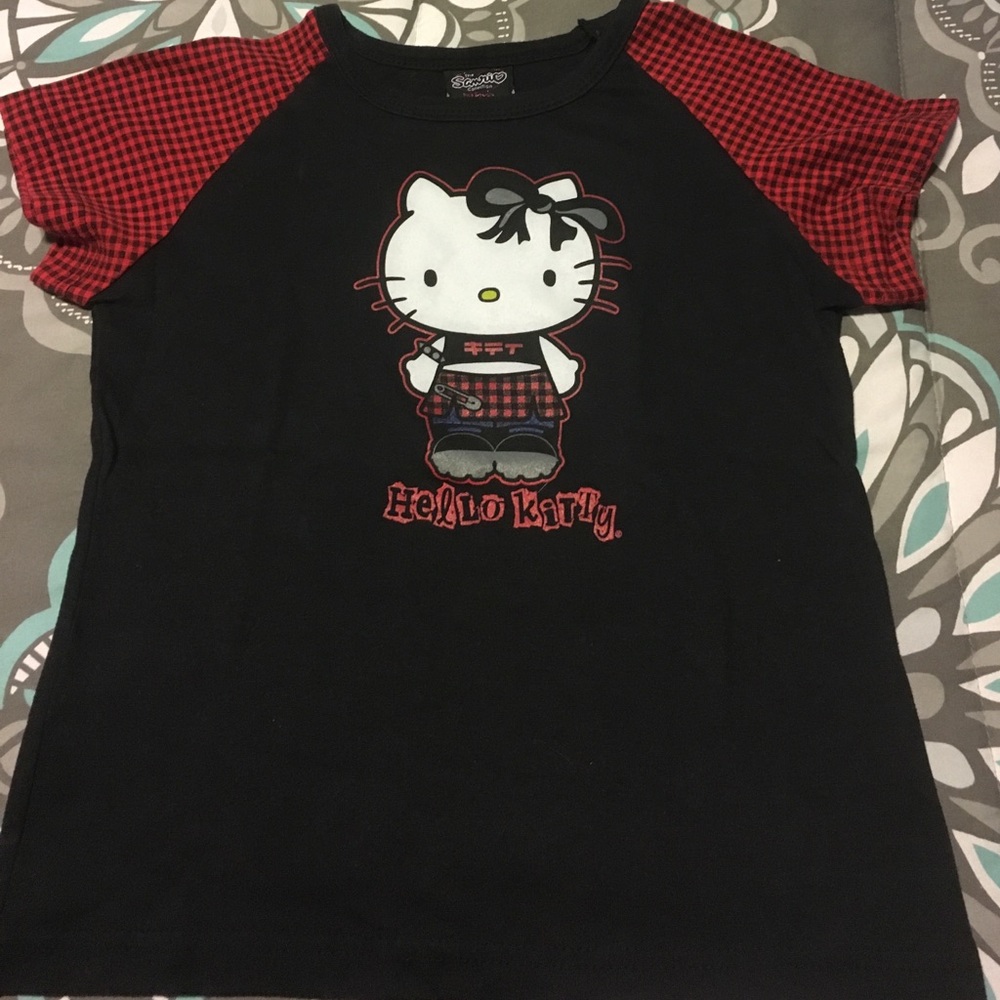 Sanrio punk Hello Kitty Babydoll Tee