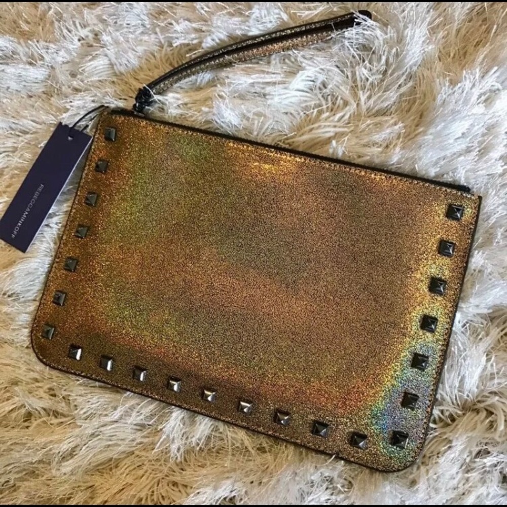 Brand New! Rebecca Minkoff large Pouch Wristlet