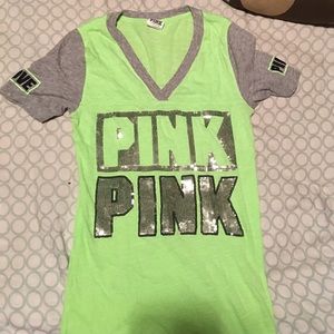 A bright green shirt