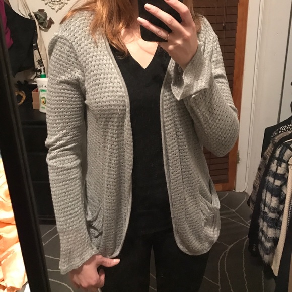 Slouchy silver cardigan - Picture 5 of 5