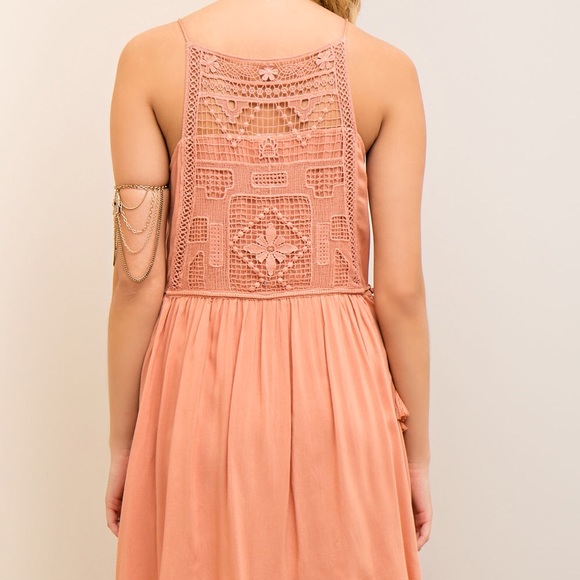 🆕 Grecian Bronze Pink Sundress🍃 - Picture 3 of 4