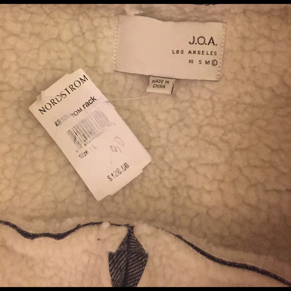 J.O.A. Jacket 50% wool 50% polyester size L - Picture 2 of 4