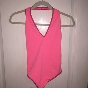 american apparel halter bodysuit