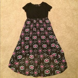 Girls high/low Xhilaration dress, size 10/12