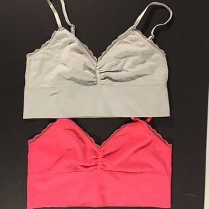 Victoria's Secret longline lounge bralettes