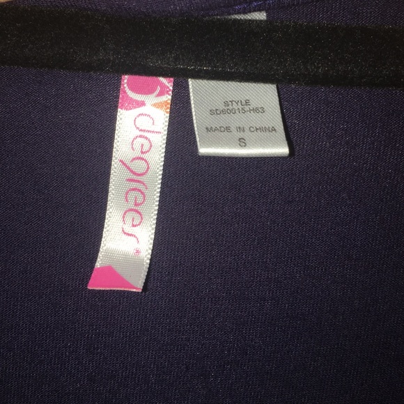 Navy Blue Dress! Size S - Picture 4 of 4