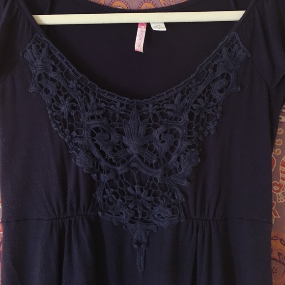 Navy Blue Dress! Size S - Picture 2 of 4