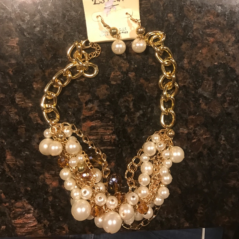 NWOT Beautiful necklace set