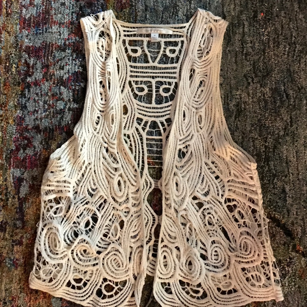 White Croquet Vest
