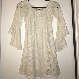 White/Cream dress! Size S
