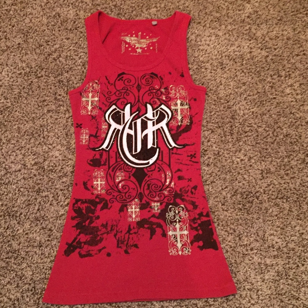 Rhinestone Tank Top by Rock n Roll Cowgirl