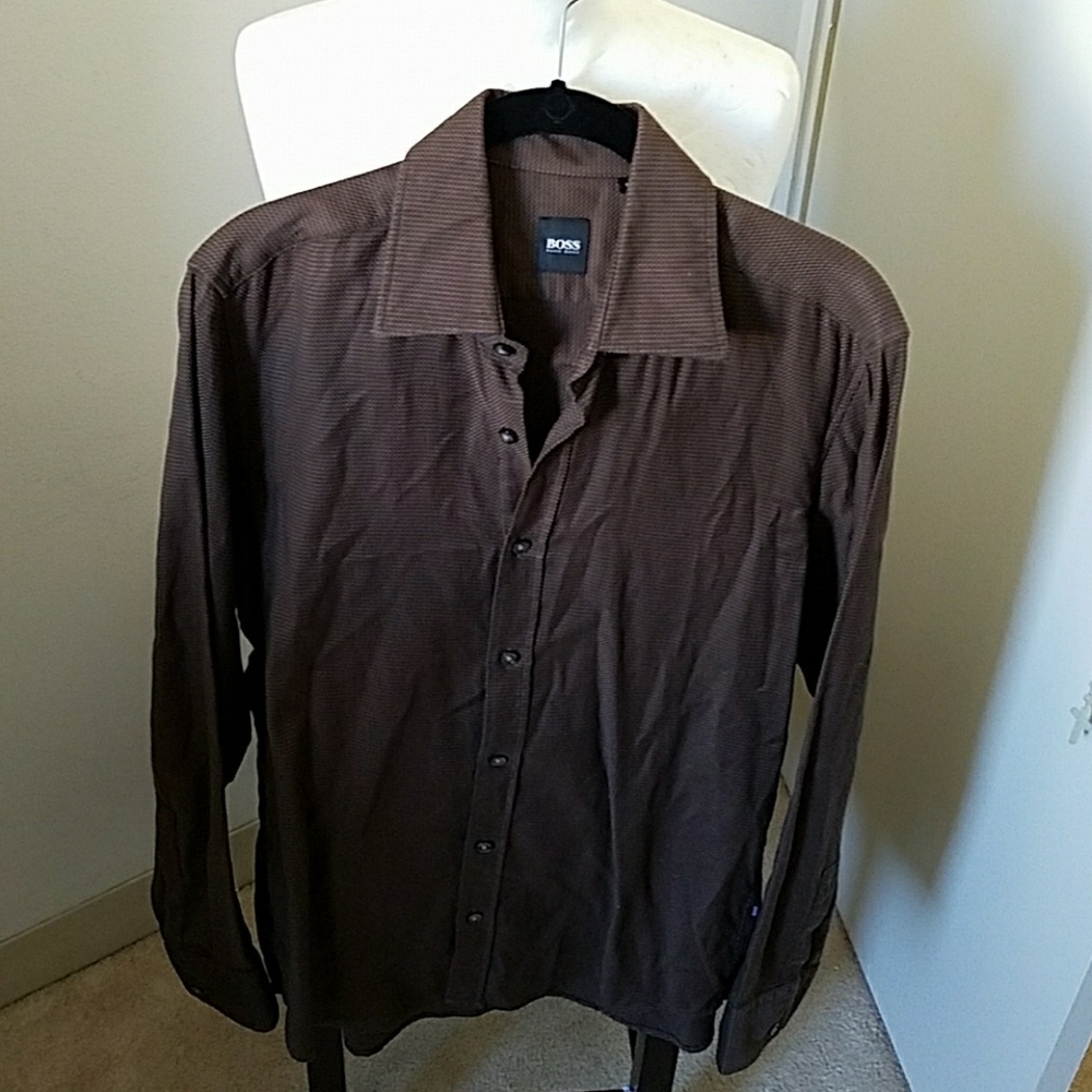 Boss Hugo boss medium mens casual button down