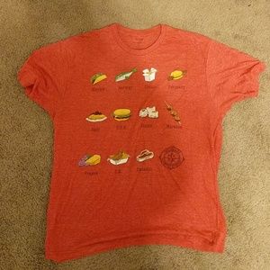 Disneyworld Epcot Food Tee