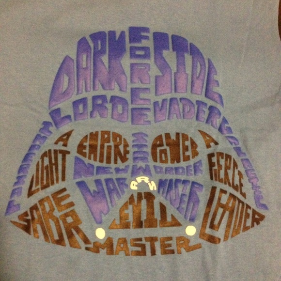 Disney darth vader shirt kids 10/12 - Picture 3 of 4