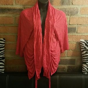 Fushia sweater gently loved