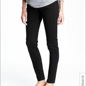 Maternity Premium Full-Panel Rockstar Jeans