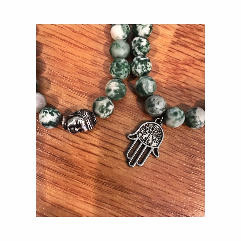 Serenity Sage Buddha Bracelet