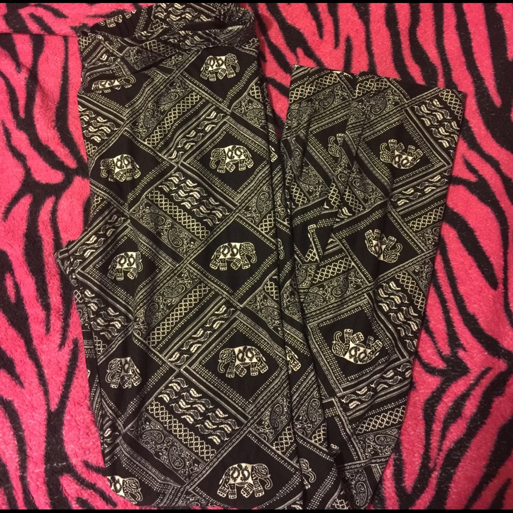 Printed leggings