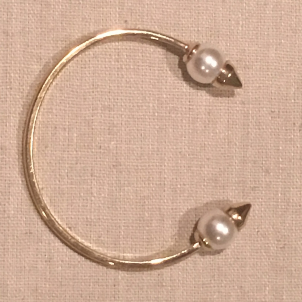 Stella & Dot Pearl Spike Cuff