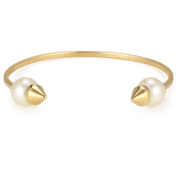 Stella & Dot Pearl Spike Cuff - Picture 2 of 2