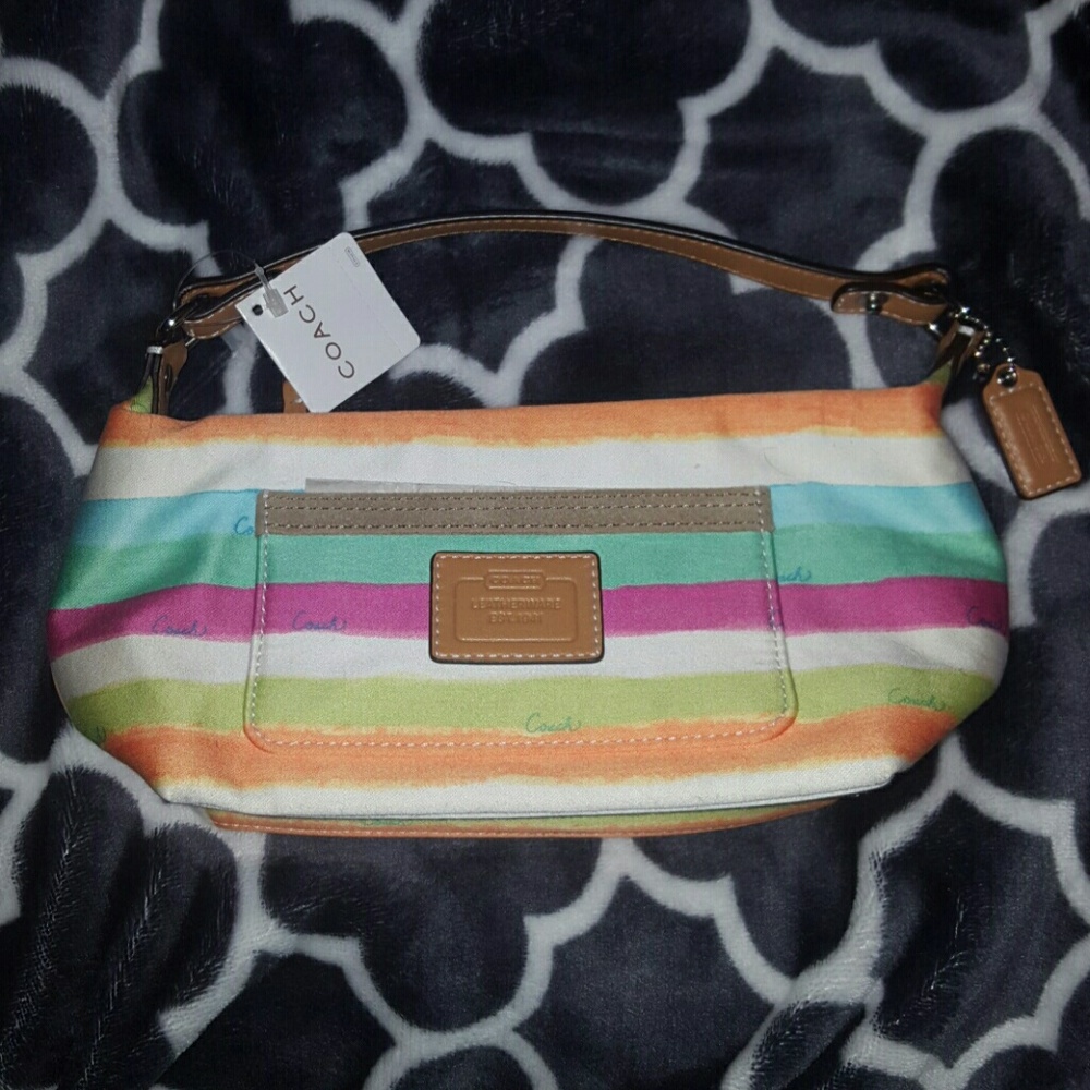 Multicolor Coach Purse