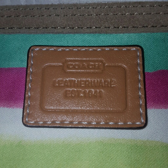 Multicolor Coach Purse - Picture 5 of 5