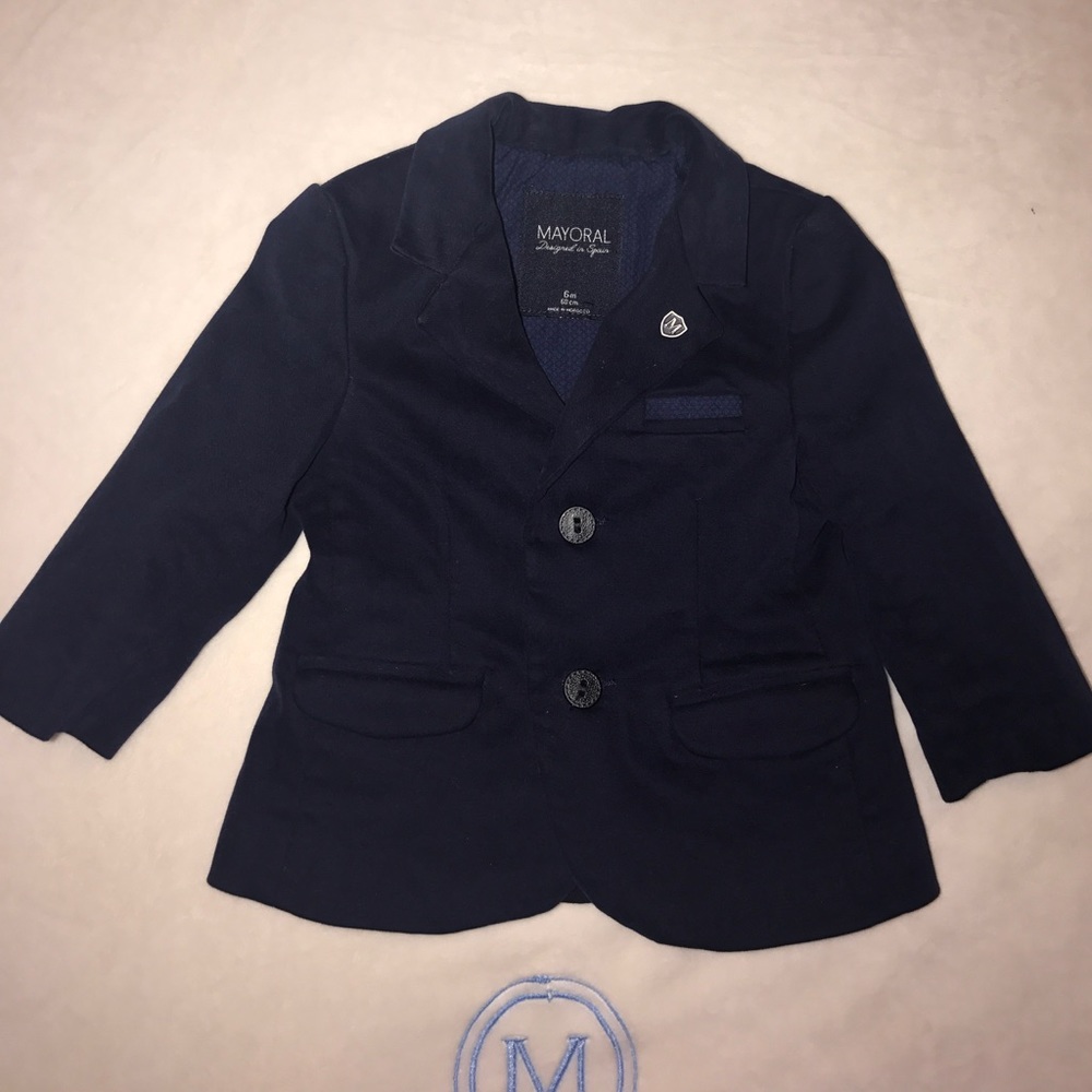 Mayoral Jacket & Trousers/Suede material