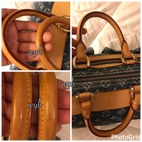 EXTRA PICS Louis Vuitton Neo Denim Handbag - Picture 2 of 8