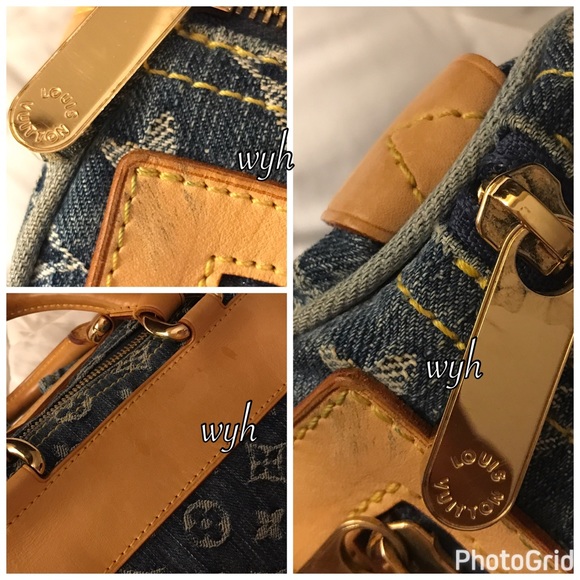 EXTRA PICS Louis Vuitton Neo Denim Handbag - Picture 3 of 8