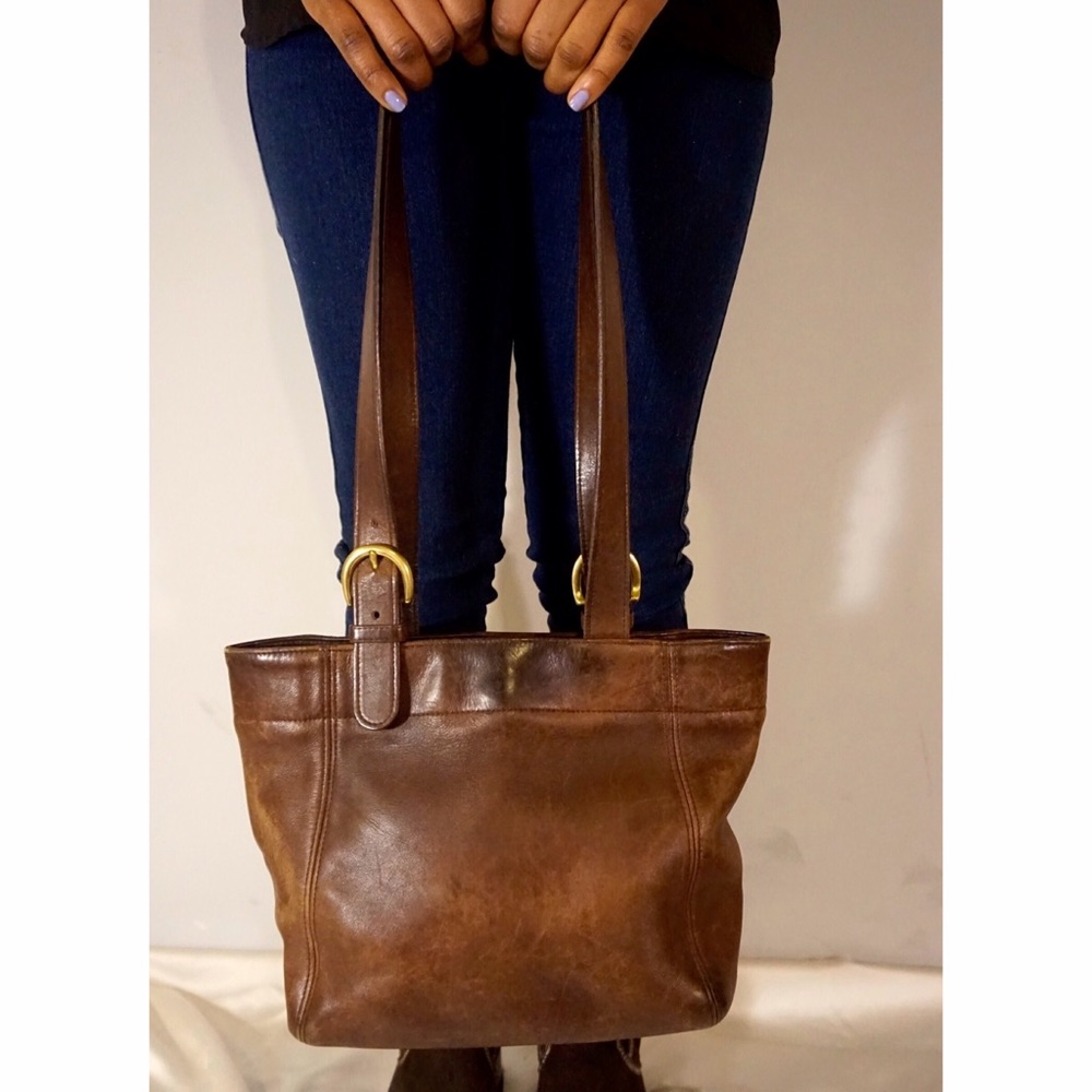 Vintage Coach Waverly Soho Leather Tote