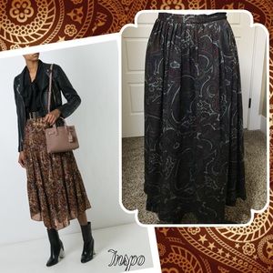 🍒2 x $10🍒 "I am a paisley kinda girl" Skirt