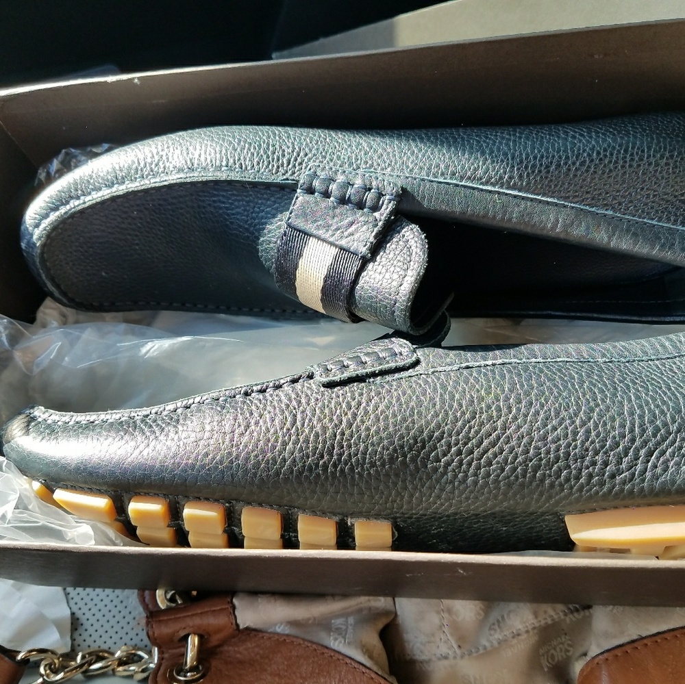 Men's Bally Loafers worn three times excellent con