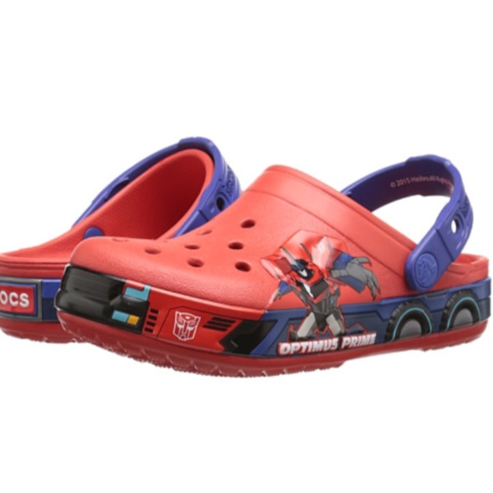 ISO!!! WTB Boys Optimus Prime Crocs C12/13!!!