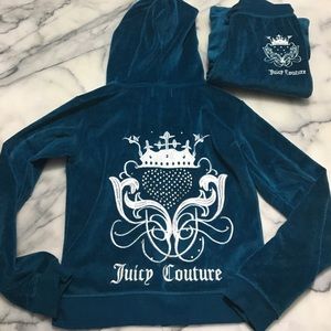 Juicy Couture Velour Hoodie/Sweats