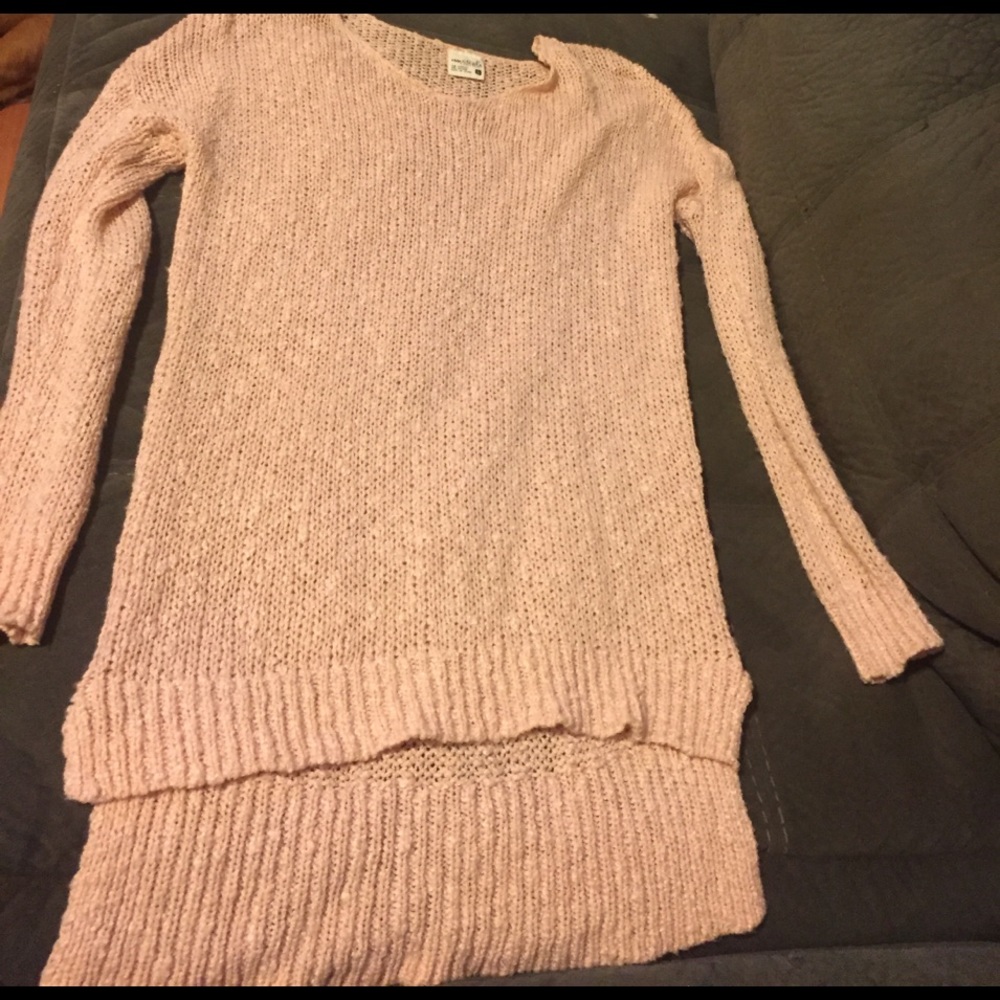 Full tilt pink tunic long sleeve
