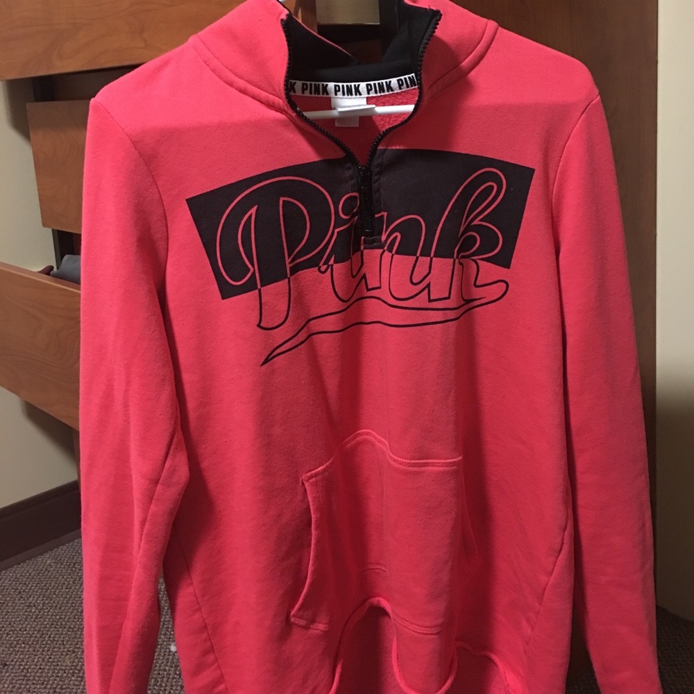 Half-zip Victoria Secret Pink