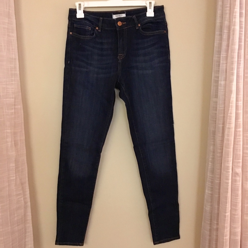 Forever 21 High Rise Skinny Jeans