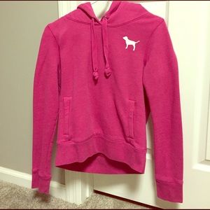 VS PINK PULLOVER HOODIE Size M