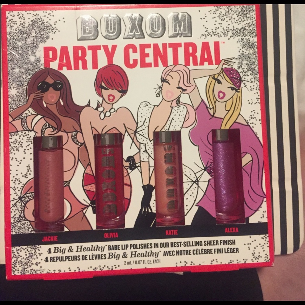 Buxom Party Central lipgloss set