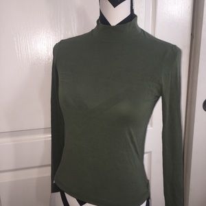 american apparel faux turtleneck