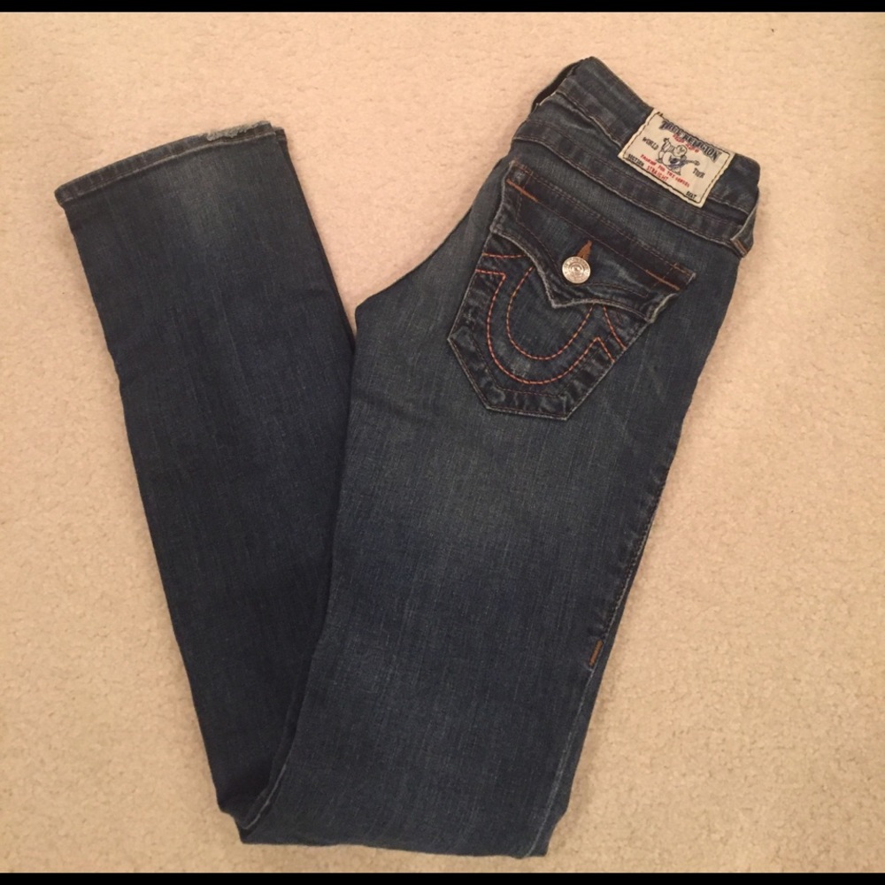 Make An OFFER!Cute!True Religion Straight Jeans