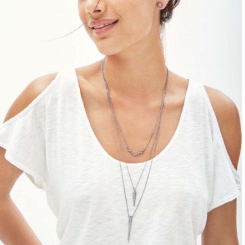 Stella & Dot Fontaine layering necklace
