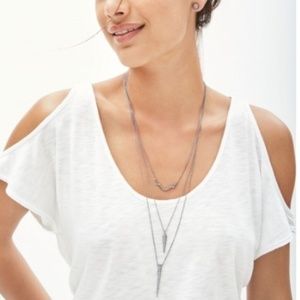 Stella & Dot Fontaine layering necklace
