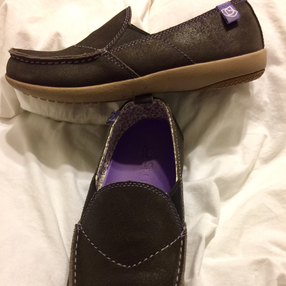 Spenco leather loafers