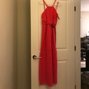 Watermelon maxi dress