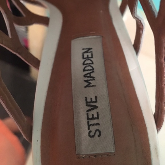 Steve Madden white slither heel - Picture 3 of 3