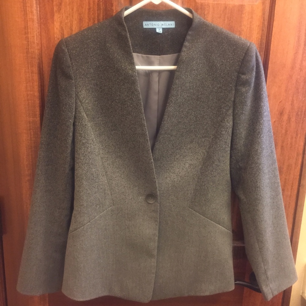 Antonio Melani Ombré Suit Jacket EXCELLENT Size 4